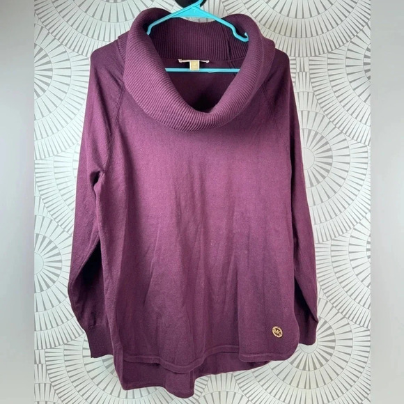 Michael Kors NWT Womens Cowl Neck Sweater Medium - Picture 1 of 5